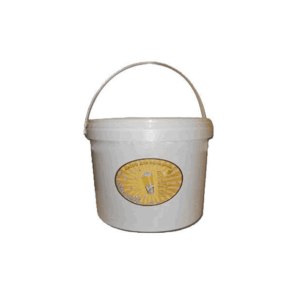 (FunFoodCorp.EasternEurope) Масло для попкорна желтое ( смесь ) в пластиковых ведрах,7,56 кг