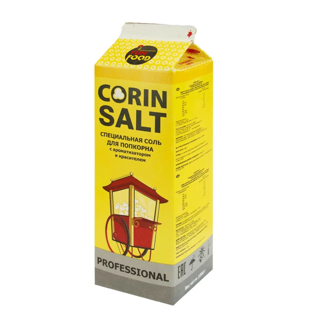 CORIN SALT  Соленая пищ. Смесь для попкорна ( 1 кг )